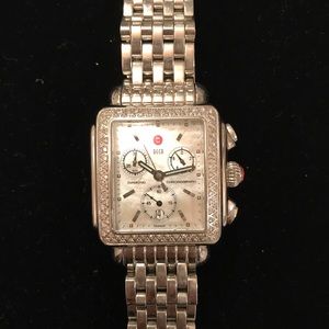 Michele Deco Diamond Watch